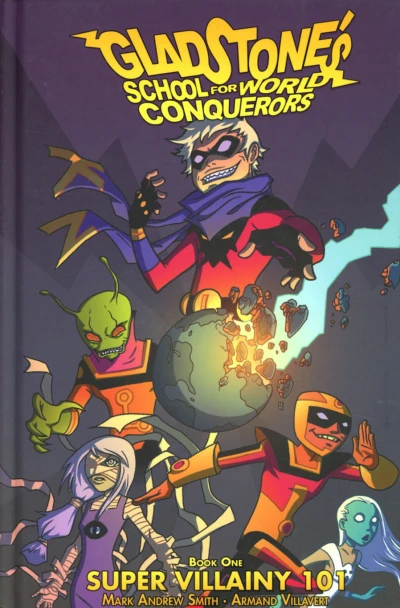 Cover of Book One: Super Villainy 101