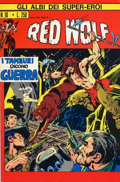 Cover of Red Wolf: I Tamburi Dicono Guerra