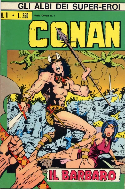 Cover of Conan: Il Barbaro