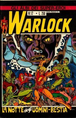Cover of Warlock: La Notte degli Uomini Bestia