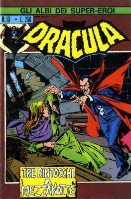 Cover of Dracula: Tre Rintocchi a Mezzanotte
