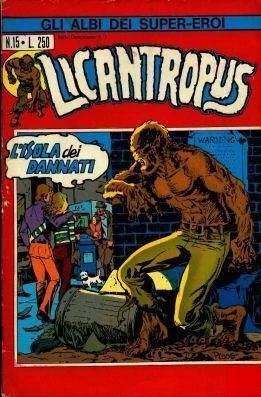 Cover of Licantropus: L'Isola dei Dannati
