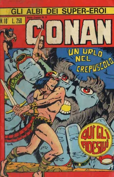 Cover of Conan: Un urlo nel crepuscolo