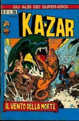 Cover of Ka-Zar: Il Vento della Morte