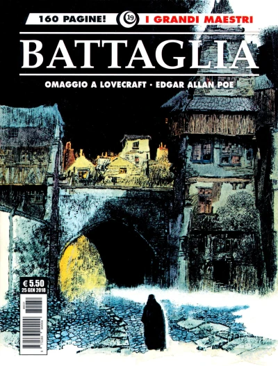 Cover of I grandi maestri 19: Battaglia 2: Omaggio a Lovecraft - Edgar Allan Poe