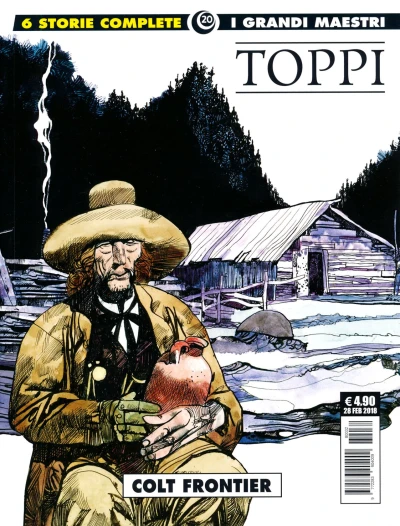 Cover of I grandi maestri 20: Toppi 6: Colt frontier