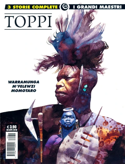 Cover of I grandi maestri 22: Toppi 7: Warramunga; M'felewzi; Momotaro