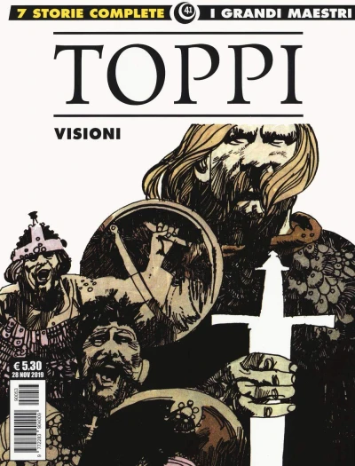 Cover of I grandi maestri 41: Toppi 14: Visioni