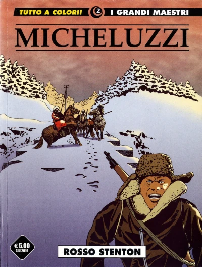 Cover of I grandi maestri 2: Micheluzzi 1: Rosso Stenton 1
