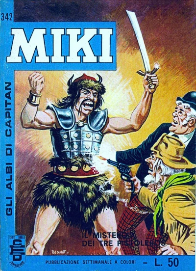 Cover of Il Mistero dei Tre Pistoleros