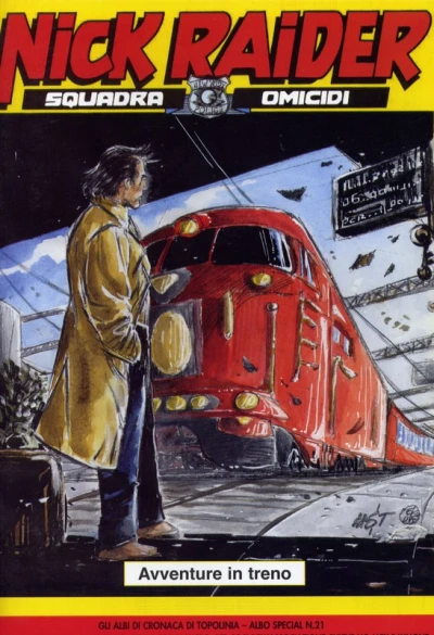 Cover of Nick Raider: Avventure in Treno