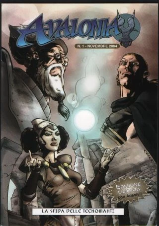Cover of Avalonia n. 1 - La Sfida delle Tecnomanti