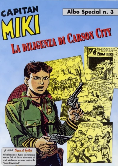 Cover of Capitan Miki: La Diligenza di Carson City