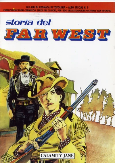 Cover of Storia del Far West: Calamity Jane