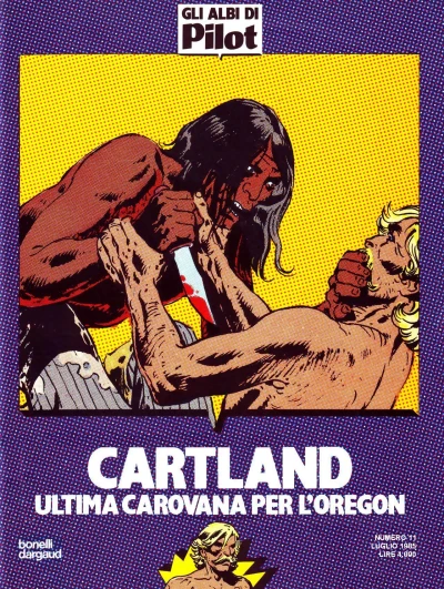Cover of Jonathan Cartland: Ultima carovana per l'Oregon