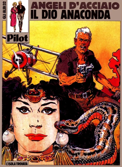 Cover of Angeli d'acciaio: Il dio anaconda