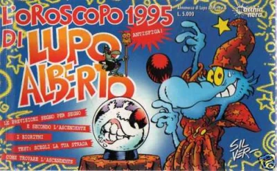 Cover of L'Oroscopo 1995 di Lupo Alberto