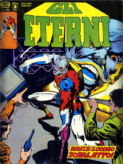 Cover of Riflessi in un occhio scarlatto!