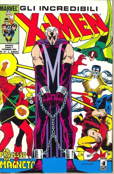 Cover of Il processo di Magneto