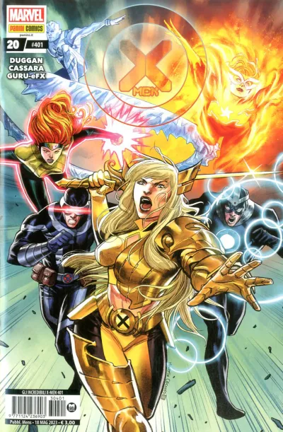 Cover of X-Men 20