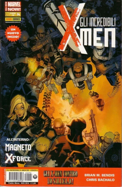 Cover of Gli X-Men contro lo S.H.I.E.L.D.