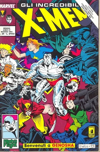 Cover of Benvenuti a Genosha