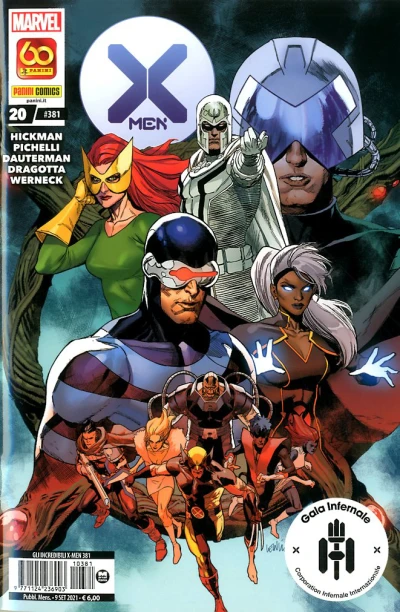 Cover of X-Men 20