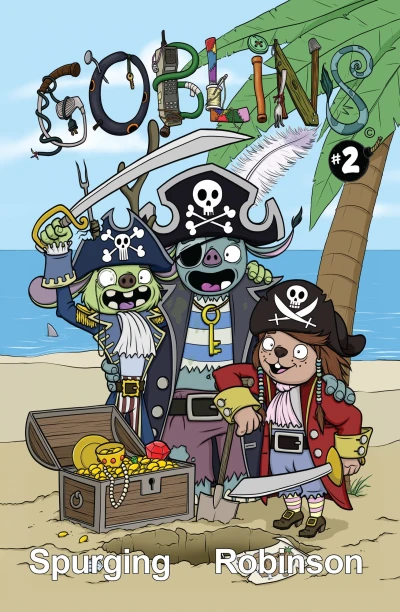 Cover of Vol. 2: Pirates!
