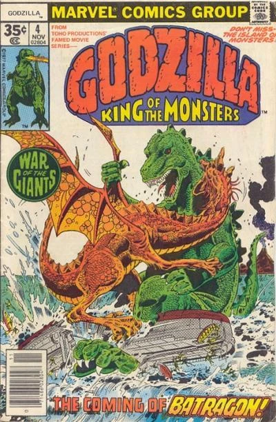 Cover of Godzilla Versus Batragon!