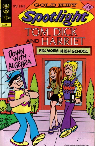 Cover of Tom, Dick and Harriet: Brain, Brain, Go Away/The Daily Bulletin/The Bus Fuss/Lover's Lane