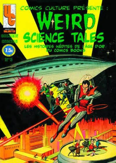 Cover of Weird Science Tales
