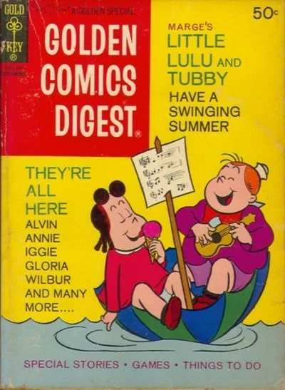 Cover of Marge's Little Lulu and Tubby have a Swinging Summer