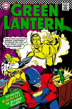 Goldface's Grudge Fight Against Green Lantern!