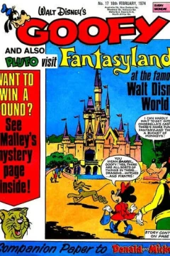 Goofy and also Pluto Visit Fantasyland at the Famous Walt Disney World