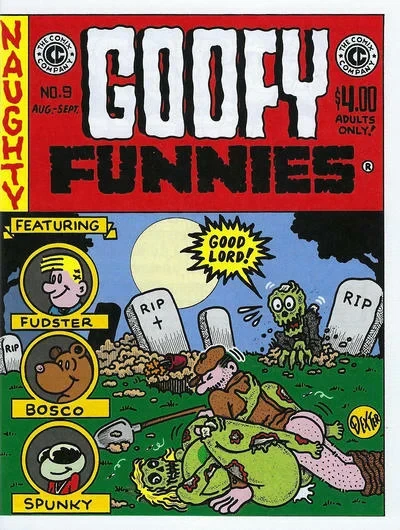 Cover of Naughty Goofy Funnies