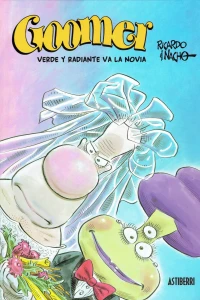 Verde y radiante va la novia