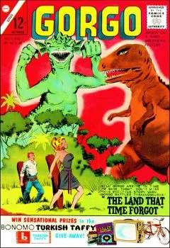 Cover of The Land That Time Forgot; The Professor's Brain