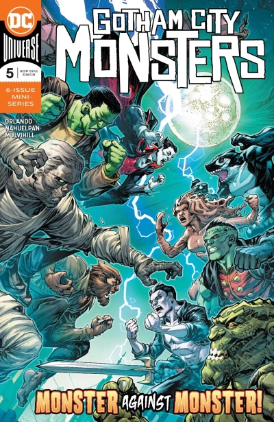 Cover of Gotham City Monsters