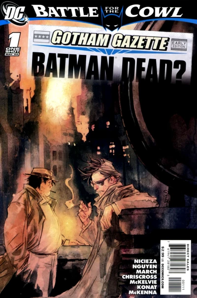 Cover of Batman Dead?