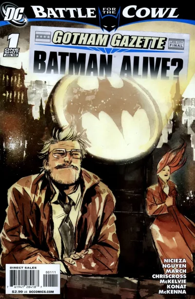 Cover of Gotham Gazette: Batman Alive? Vol 1 1