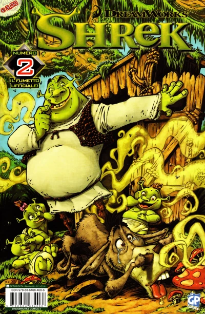 Cover of DreamWorks Comics 4 - Shrek 2