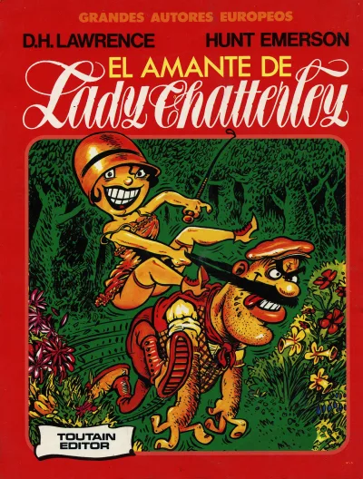 Cover of El amante de lady Chatterley