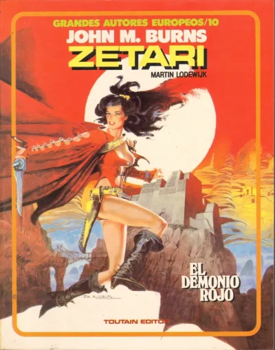 Cover of Zetari: El demonio rojo