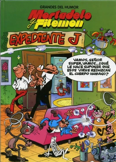 Cover of Mortadelo y Filemón: Expediente J