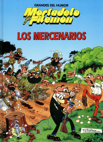Cover of Mortadelo y Filemón: Los mercenarios
