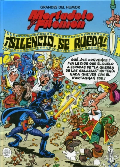 Cover of Mortadelo y Filemón. ¡Silencio, se rueda!