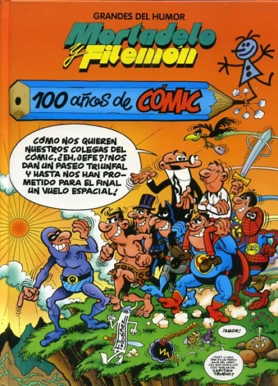 Cover of Mortadelo y Filemón: 100 años de cómic