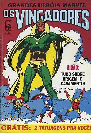 Cover of Os Vingadores