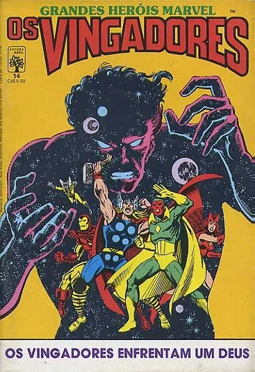 Cover of Os Vingadores