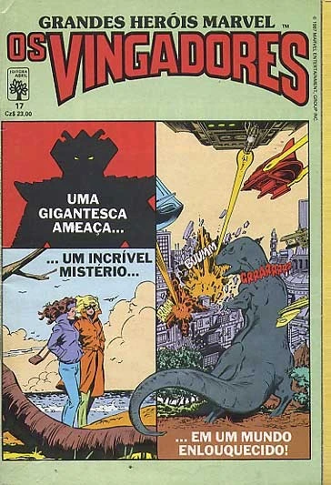 Cover of Os Vingadores
